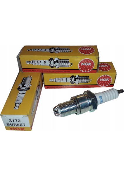 4 x Ngk 3 Tırnak Buji Tofaş Murat 124 Serçe 131 Doğan Kartal Şahin Uyumlu(Düz Motor)
