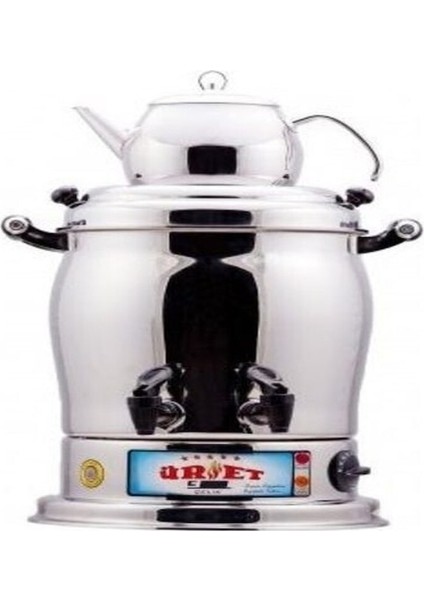 Çift Amaçlı 6 L Çay Semaveri Inox Inox