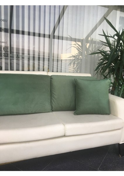 Yeşil Sırt Minderi 90X45CM, Rahat ve Şık Raşel Kumaş Seçeneğiyle Konfor Sağlar
