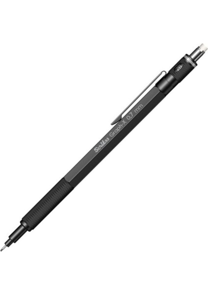Versatil Kalem Graph-X 0.7 Mat Siyah 3 Lü Set