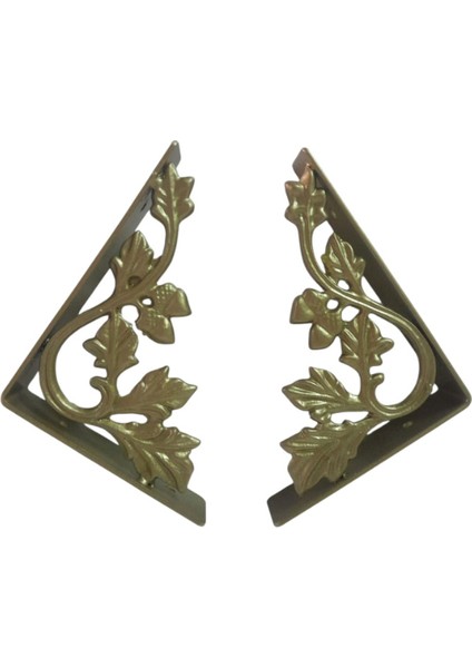 Demir Raf Ayağı, Ferforje Metal Raf Ayağı (2 Adet)