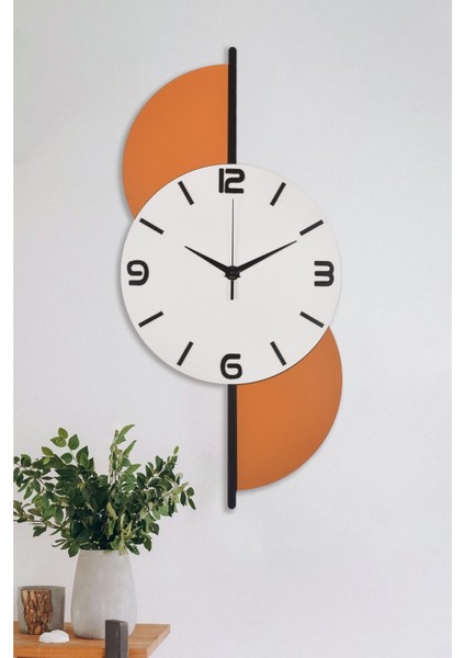 Beyaz Ahşap Büyük Duvar Saati 30X65 cm Işıklı Şık Dekorasyon Aksesuarı fiyatları