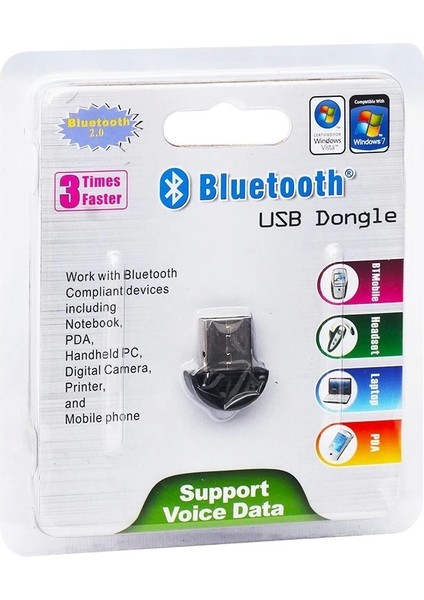 USB Vısta 2.0 Edr Mini Bluetooth