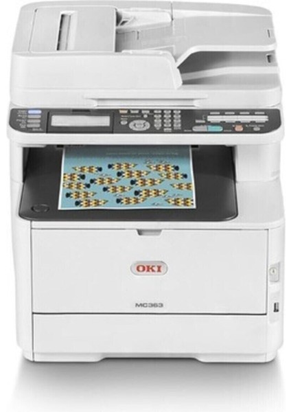 A4 MC363DNW 46403512 Çok Fonksiyonlu Faxlı Renkli Lazer Yazıcı Usb-Ethernet-Kablosuz