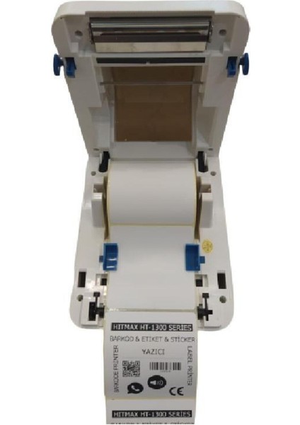 HT-1300 Barkod Yazıcı & Etiket Yazıcı , Maksimum Etiket Genişliği 80MM'DIR