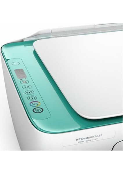 Deskjet 2632 Wi-Fi + Tarayıcı + Fotokopi Renkli Çok Fonksiyonlu Mürekkep Püskürtmeli Yazıcı - V1N05B fiyatları