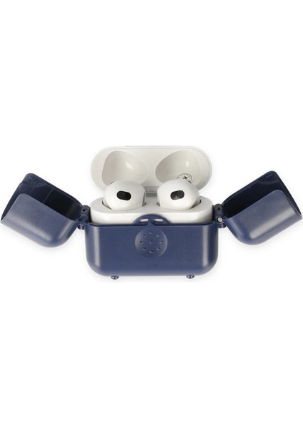 Airpods 3 (3.nesil) Basmalı Kılıf - Lacivert Drstr modelleri