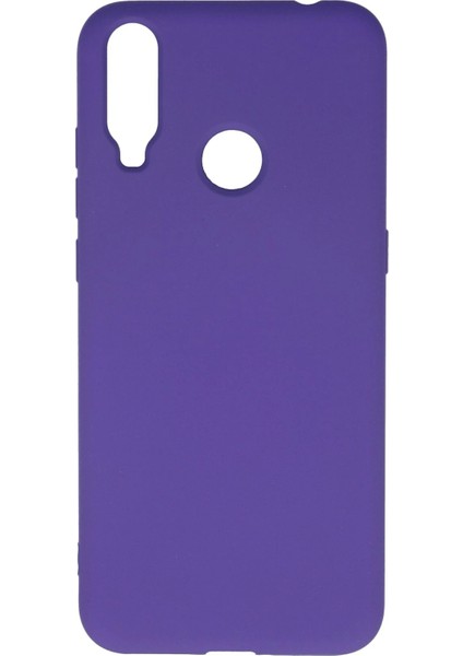 General Mobile Gm 10 Kılıf Nano Içi Kadife Silikon - Mor Drstr