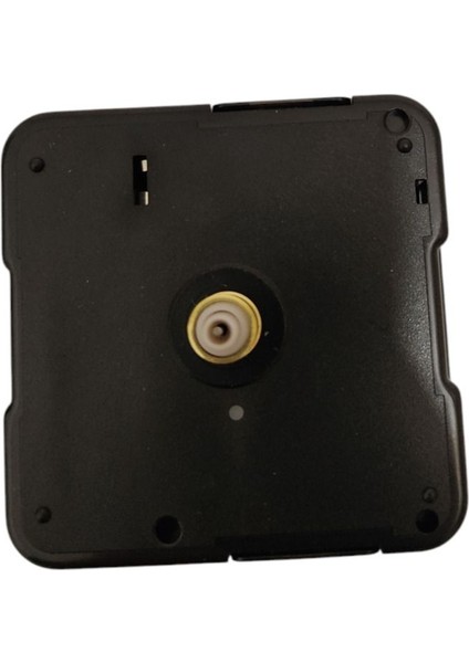 Sessiz Duvar Saati Mekanizması, 22 mm Şaft, Askısız, Orta Siyah, 2'li Set fırsatları