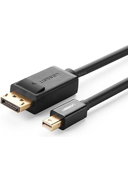 4K Mini Display Port To Display Port Dönüştürücü Kablo 1.5 Metre Siyah fiyatları
