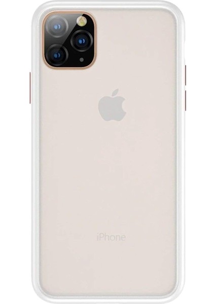 9984 Apple iPhone 11 Pro Için Kılıf Benks Magic Smooth Drop Resistance Case, Beyaz