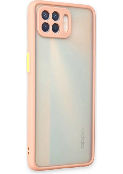 Reno 4 Lite Kılıf Montreal Silikon Kapak - Pembe Drstr modelleri
