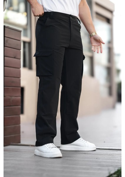 Erkek Kargo Cepli Dikiş Detaylı Kahve Taktik Paraşüt Pantolon fiyatları