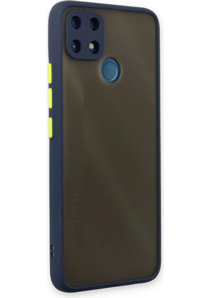 Realme C25 Kılıf Montreal Silikon Kapak - Lacivert Drstr fiyatları