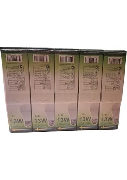 Uzlight 13W A60 E27 Duy 3000K Sarı Işık LED Ampul