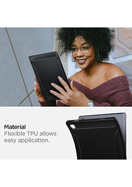 Galaxy Tab A7 Kılıf Rugged Armor Black - ACS01562