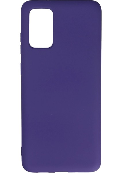 Samsung Galaxy S20 Plus Kılıf Nano Içi Kadife Silikon - Mor Inslm