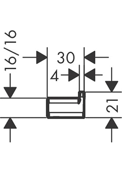 Addstoris Tekli Askı Krom 41742000