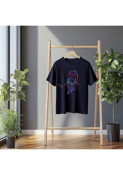Çocuk Tişört – Neon Leopar Baskılı – Kız ve Erkek Pamuklu Yazlık Tişört – Özgün ve Renkli Tasarım – Günlük Spor Stil fiyatları