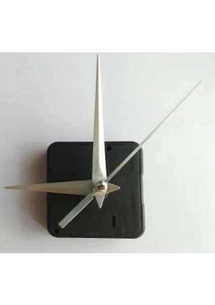 Sessiz Duvar Saati Mekanizması, 16 Mm, Askısız, Yeşil Renk, 1 Adet