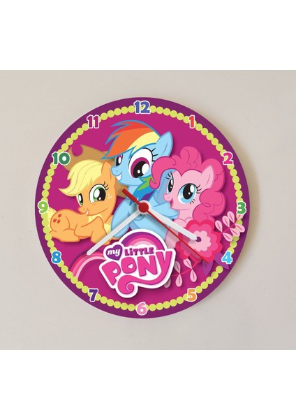 Renkli Çocuk Odası Sessiz Duvar Saati, Eğlenceli ve Şık Tasarım