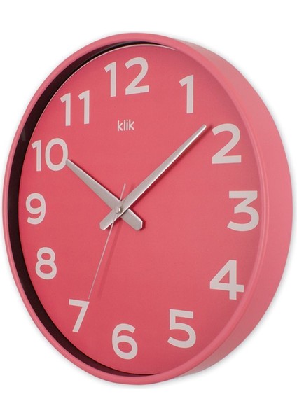 Şık ve Modern Pembe Duvar Saati, Evinizin Tarzını Tamamlar. modelleri