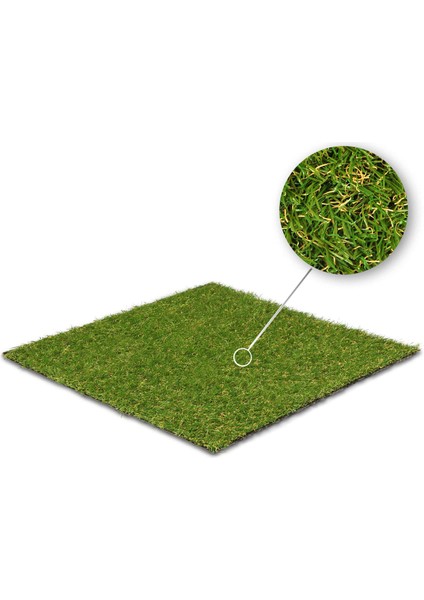 Suni Yapay Çim Halı Serisi - 20MM - Yeşil - En 2.5 Metre - Yüksek Çim Hissi modelleri