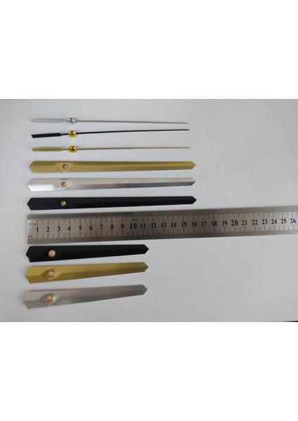 Beyaz Sessiz Duvar Saati, Askısız Mekanizmalı, 16 mm Şaft Uzunluğu fiyatları