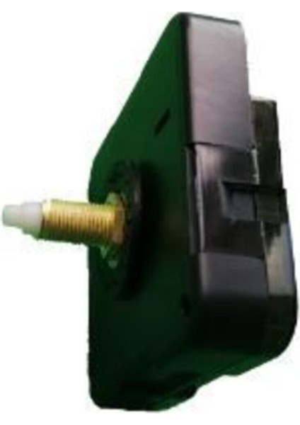 Beyaz Sessiz Duvar Saati, Askısız Mekanizmalı, 16 mm Şaft Uzunluğu