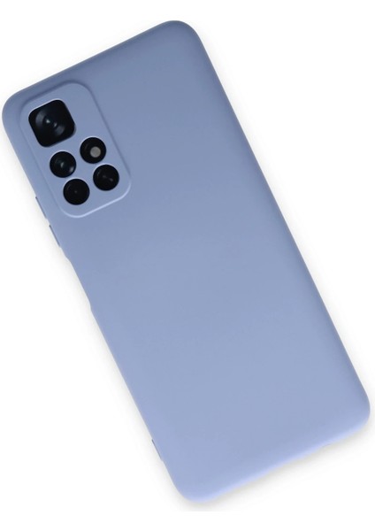 Xiaomi Redmi Note 11T Kılıf Nano Içi Kadife Silikon - Lila Drstr