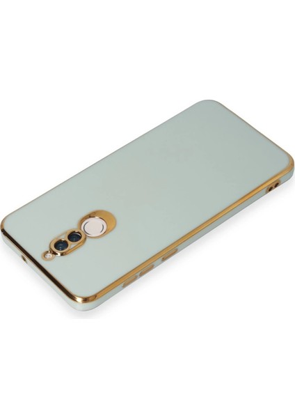 Huawei Mate 10 Lite Kılıf Volet Silikon - Açık Yeşil Inslm