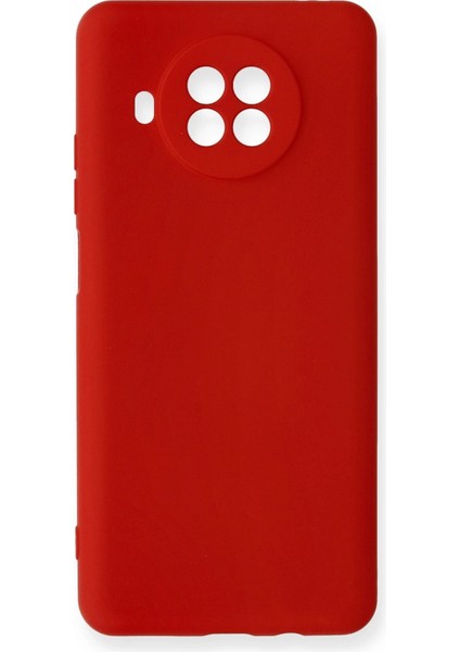 Xiaomi Mi 10T Lite Kılıf Nano Içi Kadife Silikon - Kırmızı Drstr