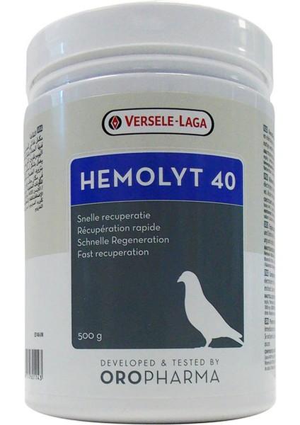 Versele Laga Oropharma Hemolyt 40 Güvercin (Yarış Sonrası) 500G Ynsmr
