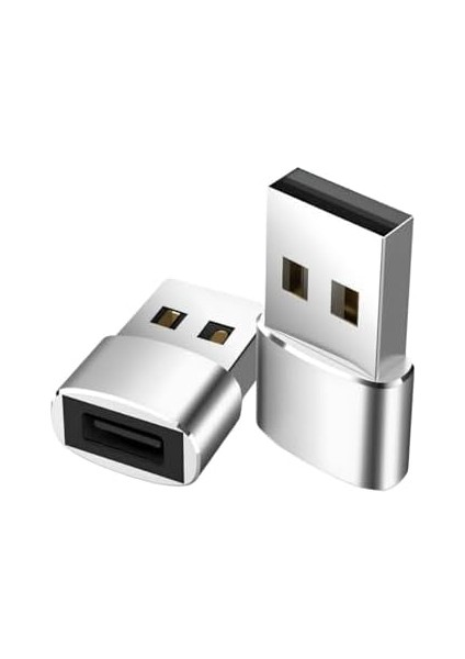 Usb-C USB 3.1 Type C Dişi - USB 3.0 Erkek Adaptör Konnektörü Çevirici Dönüştürücü Usb3.1, USB Type-C, Data Şarj Adaptörü, Tak Çalıştır, Cep Telefonları, Tabletler, Dizüstü Bilgisayarlarla Uyumlu