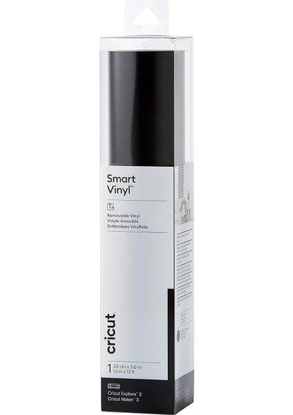 2009051 Smart Vinil Geçici 33X366CM 1 Sayfa Siyah