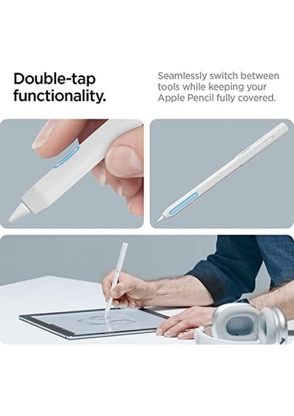 Apple Pencil 2.nesil ile Uyumlu Kılıf White DA201 - ACS05857
