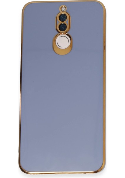 Huawei Mate 10 Lite Kılıf Volet Silikon - Mavi Inslm