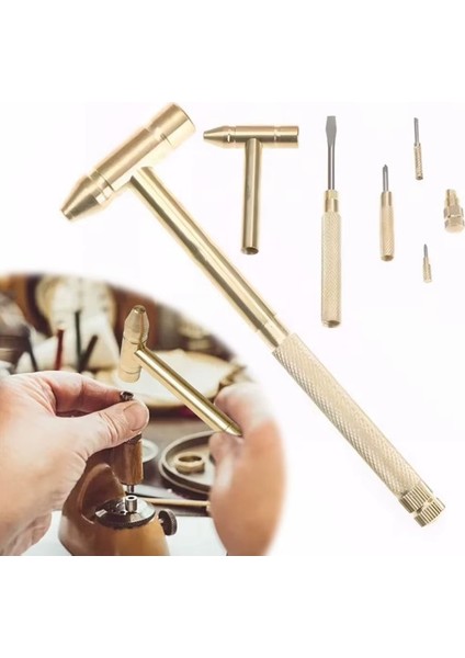 5 In 1 Çekiç Tornavida Tamir Seti