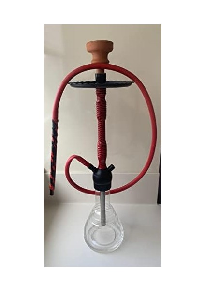 Camp & Shisha Büyük Boy Kaplamalı Nargile Takımı Nan Nargile Seti, Cs Camp & Shisha
