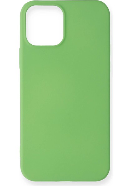 Iphone 12 Mini Kılıf First Silikon - Yeşil Drstr
