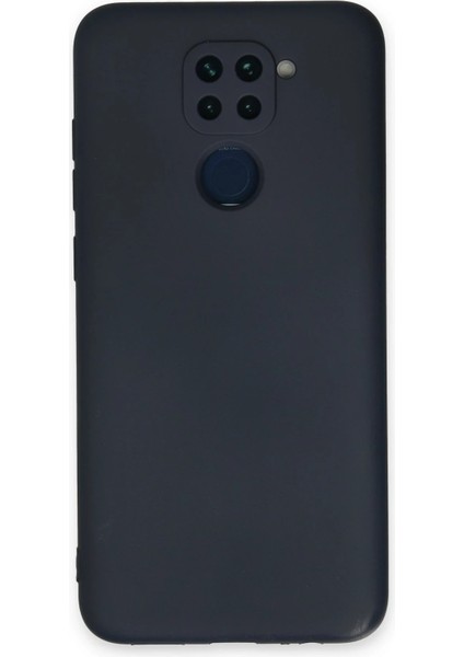 Xiaomi Redmi Note 9 Kılıf Nano Içi Kadife Silikon - Lacivert Drstr