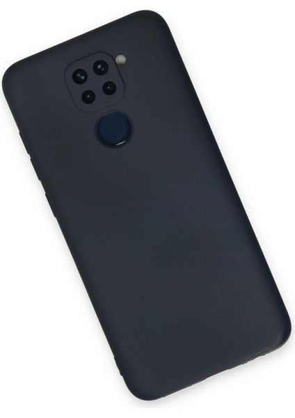 Xiaomi Redmi Note 9 Kılıf Nano Içi Kadife Silikon - Lacivert Drstr