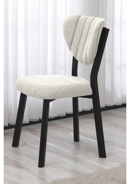 Elma Modeli Kare Mutfak Masa Sandalye Takımı, 2 Sandalye 1 Sabit Beyaz Masa 70X70 Cm, Keten Kumaş modelleri