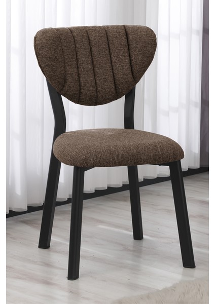 Elma Modeli Kare Mutfak Masa Sandalye Takımı, 2 Sandalye 1 Sabit Beyaz Masa 70X70 Cm, Keten Kumaş fiyatları