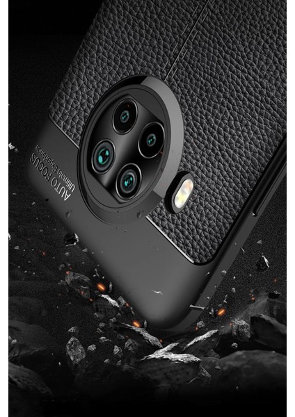 Xiaomi Mi 10T Lite Kılıf Auto Focus Kapak - Siyah Drstr