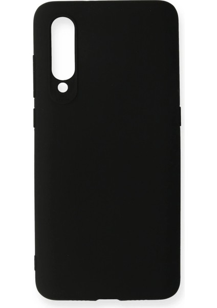 Xiaomi Mi 9 Kılıf First Silikon - Siyah Drstr