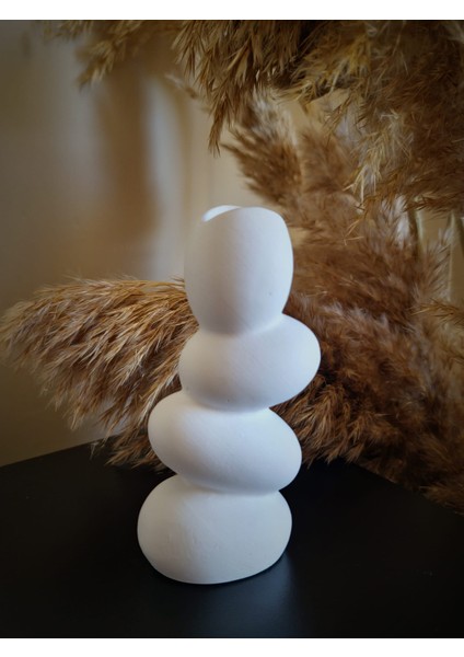 Taş Görünümlü Dekoratif Vazo & Dekoratif Obje 13*6 cm fiyatları
