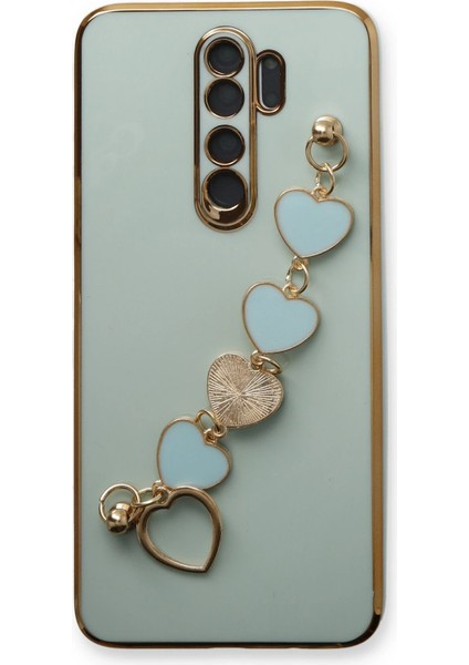 Xiaomi Redmi Note 8 Pro Kılıf Esila Silikon - Su Yeşili Drstr