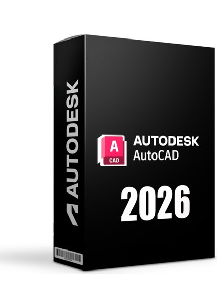 Autocad 2026 (Windows) 1 Pc 2 Yıl Dijital Kod