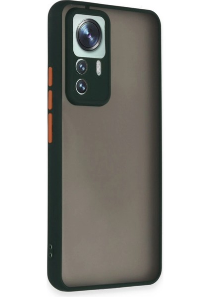 Xiaomi Mi 12T Pro Kılıf Montreal Silikon Kapak - Yeşil Drstr fiyatları